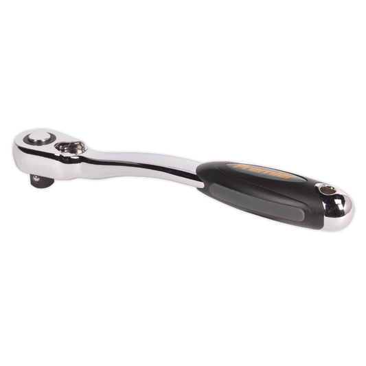 Sealey 1/2"Sq Drive Pear-Head Offset Ratchet Wrench with Flip Reverse AK7948