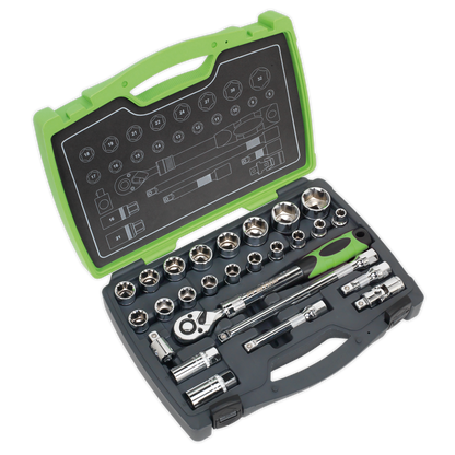 Sealey 26pc 1/2"Sq Drive Socket Set AK7961