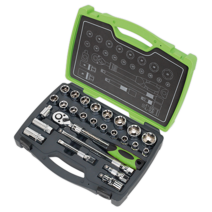 Sealey 26pc 1/2"Sq Drive Socket Set AK7961