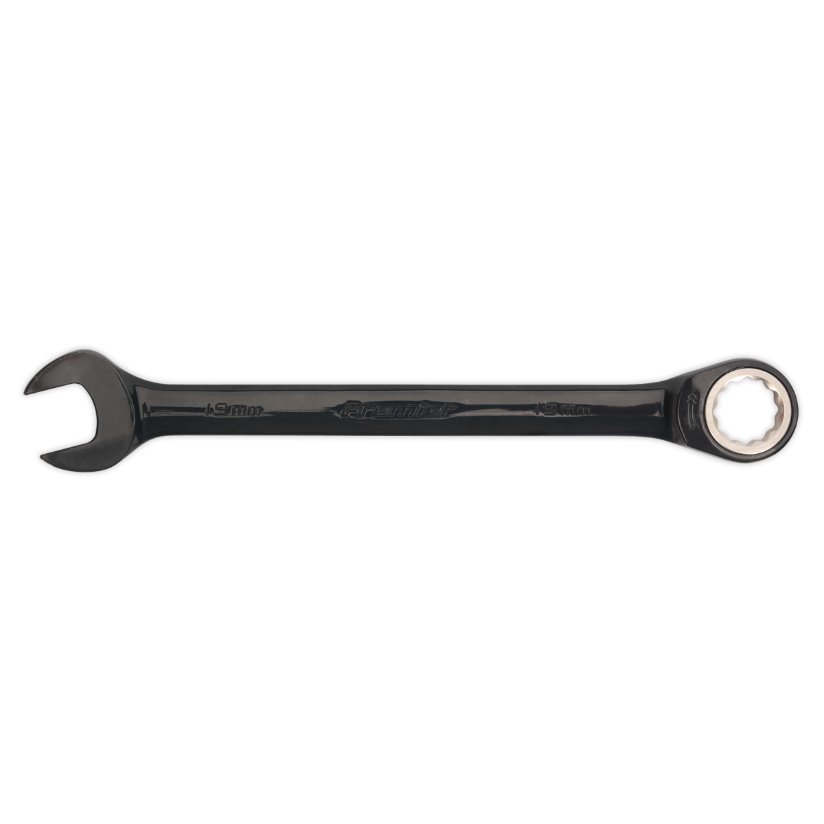 Sealey 7pc Combination Ratchet Spanner Set - Black Series AK7978