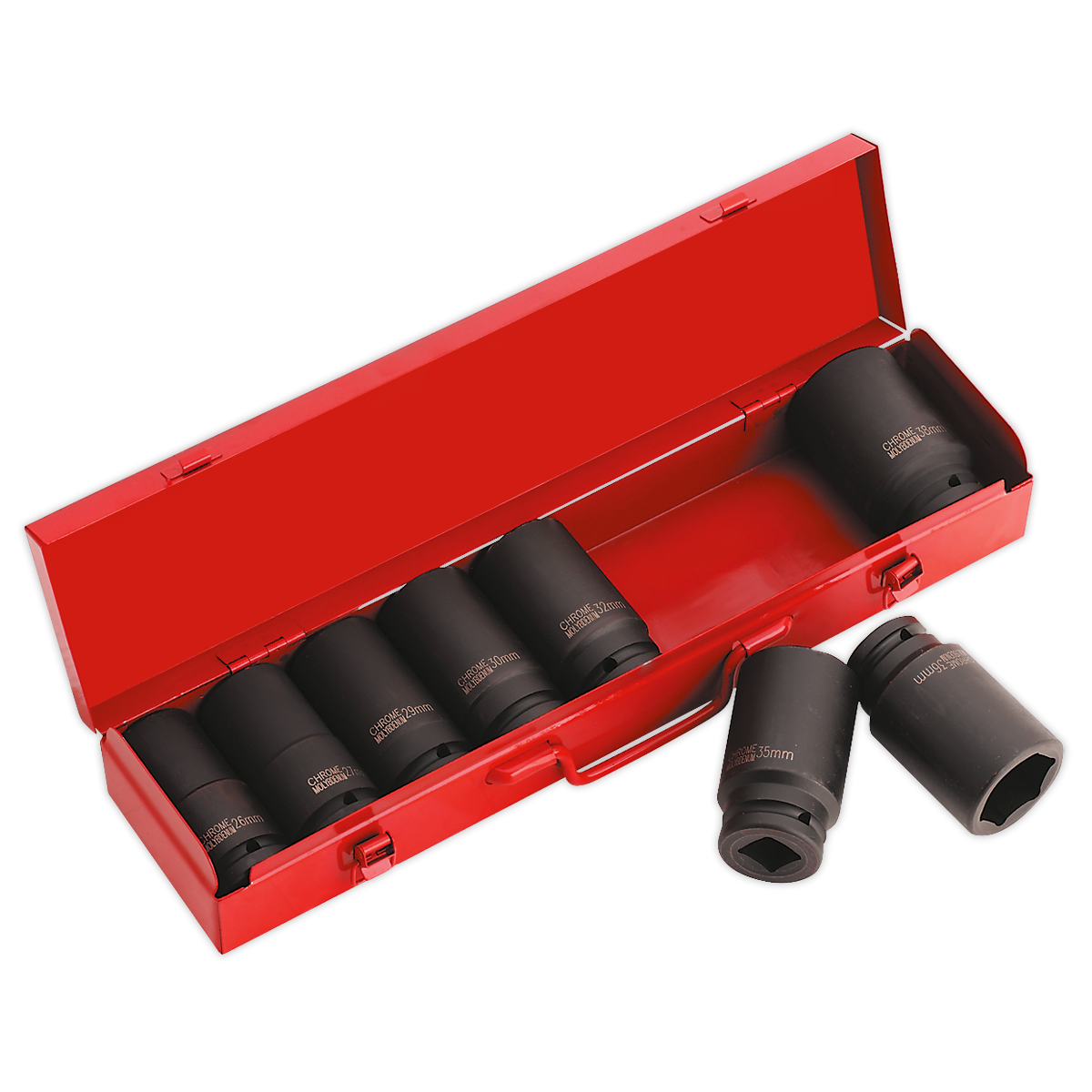 Sealey 8pc 3/4"Sq Drive Deep Impact Socket Set AK80/9M