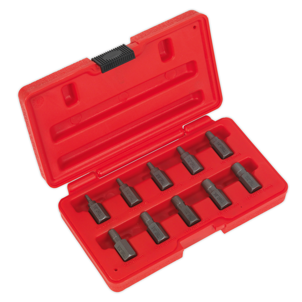 Sealey 10pc Multi-Spline Screw Extractor Set AK8181