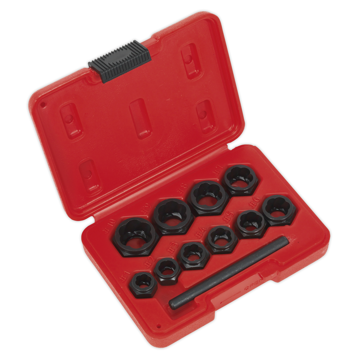 Sealey 11pc Spanner Type Bolt Extractor Set AK8183