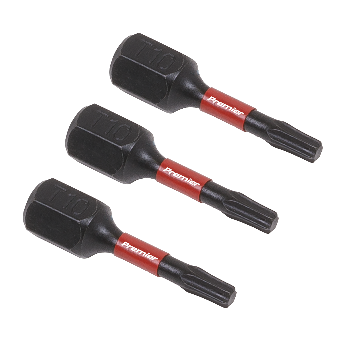 Sealey 3pc 25mm TRX-Star* T10 Impact Power Tool Bit Set AK8215
