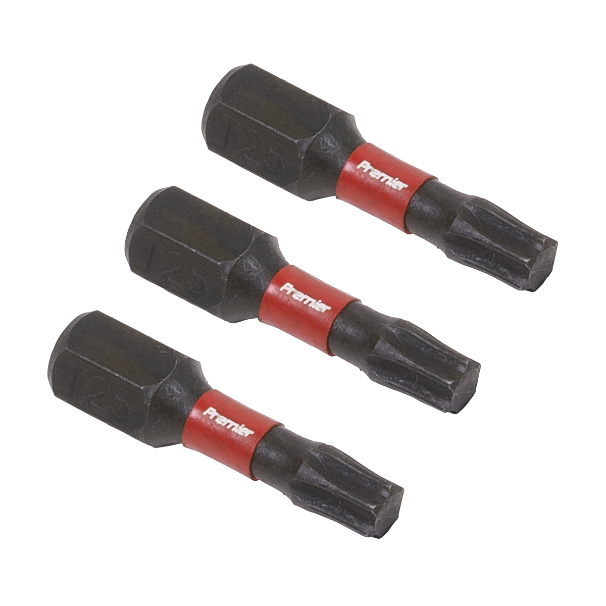 Sealey 3pc 25mm TRX-Star* T25 Impact Power Tool Bit Set AK8218