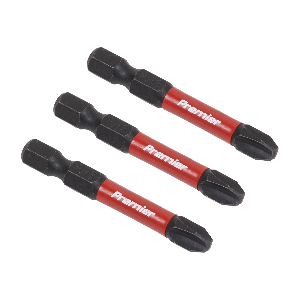 Sealey 3pc 50mm Phillips #3 Impact Power Tool Bit Set AK8231