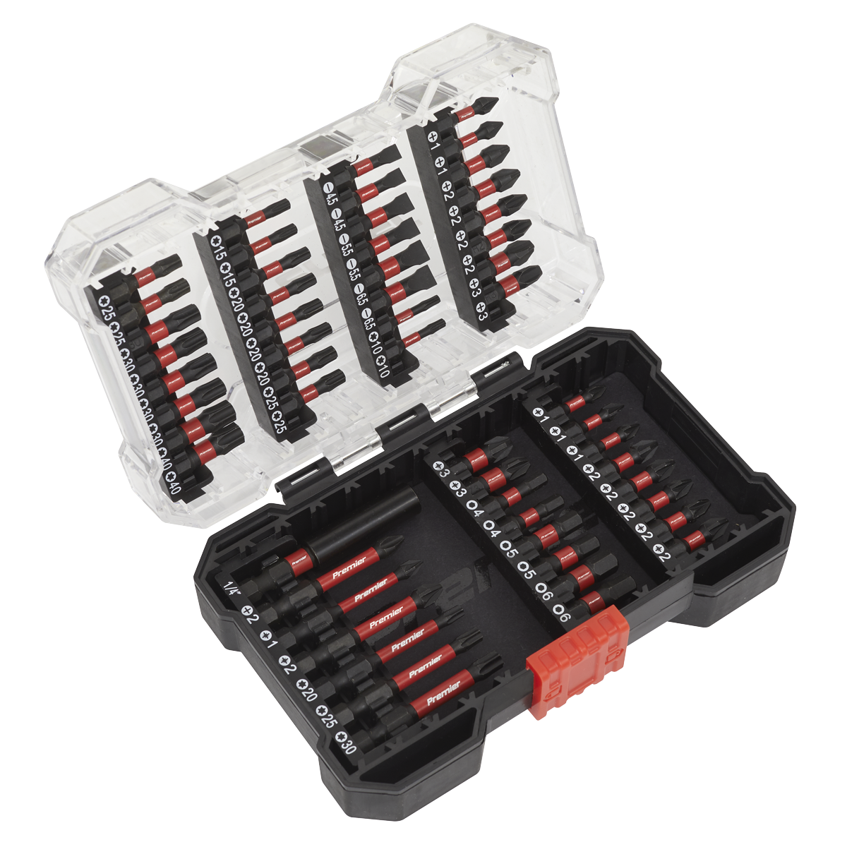 Sealey 55pc Impact Grade Power Tool Bit Set AK8281