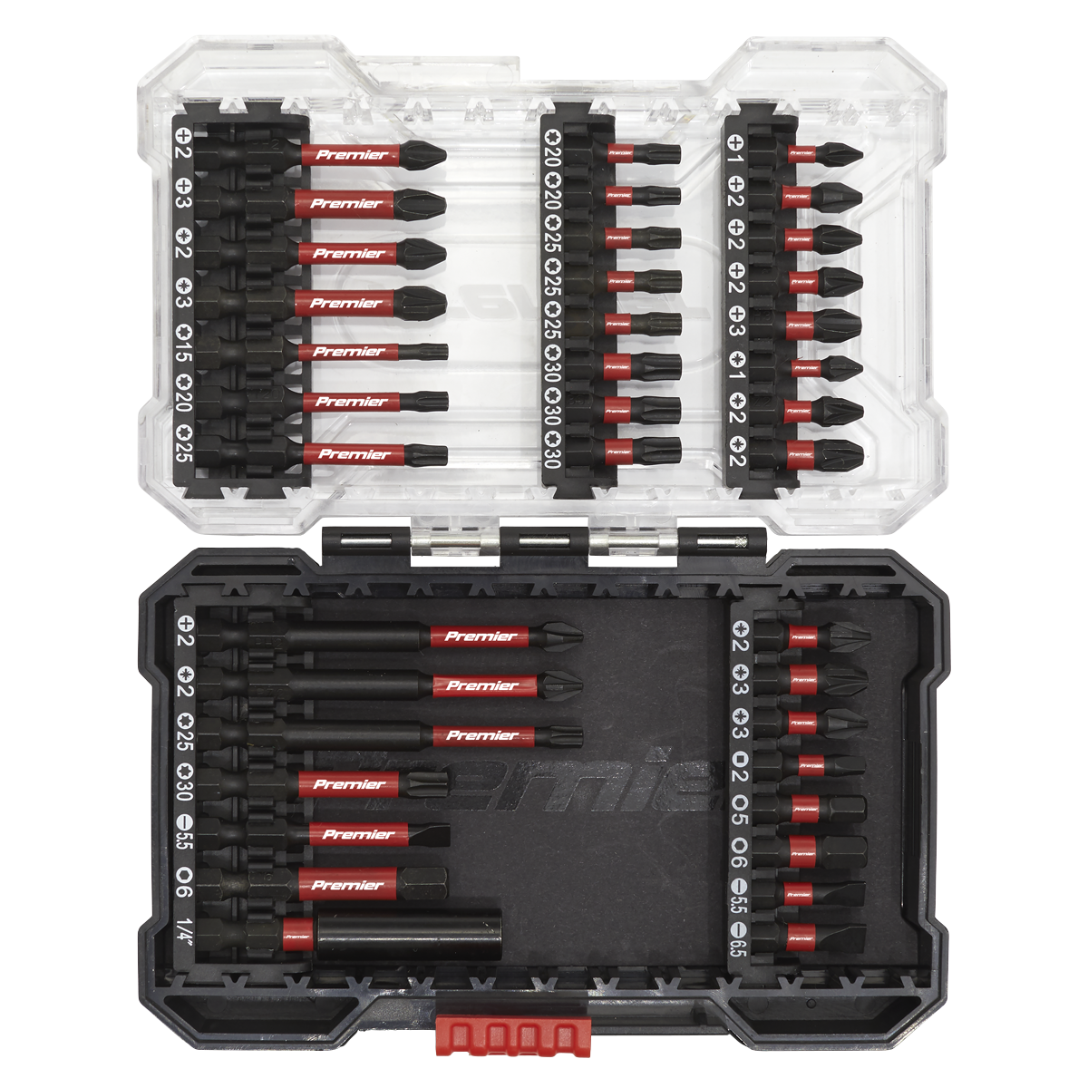 Sealey 38pc Impact Grade Power Tool Bit Set AK8282