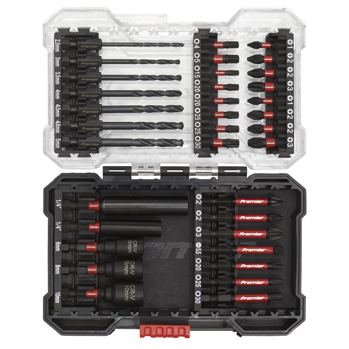 Sealey 35pc Impact Grade Power Tool Bit Set AK8284