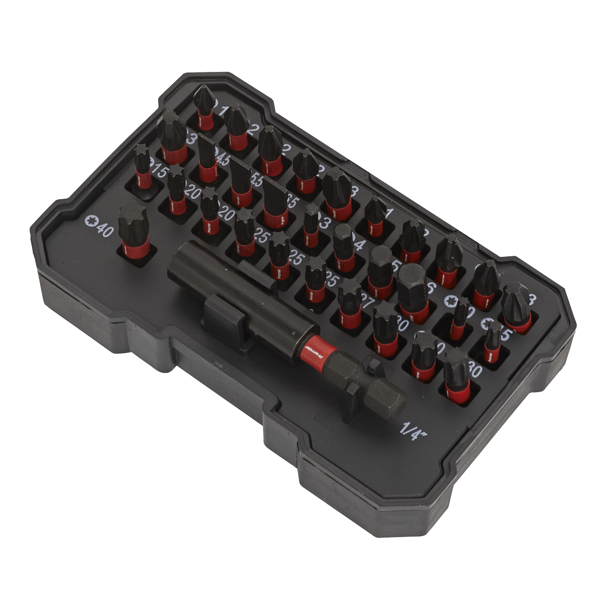 Sealey 32pc Impact Grade Power Tool Bit Set AK8286