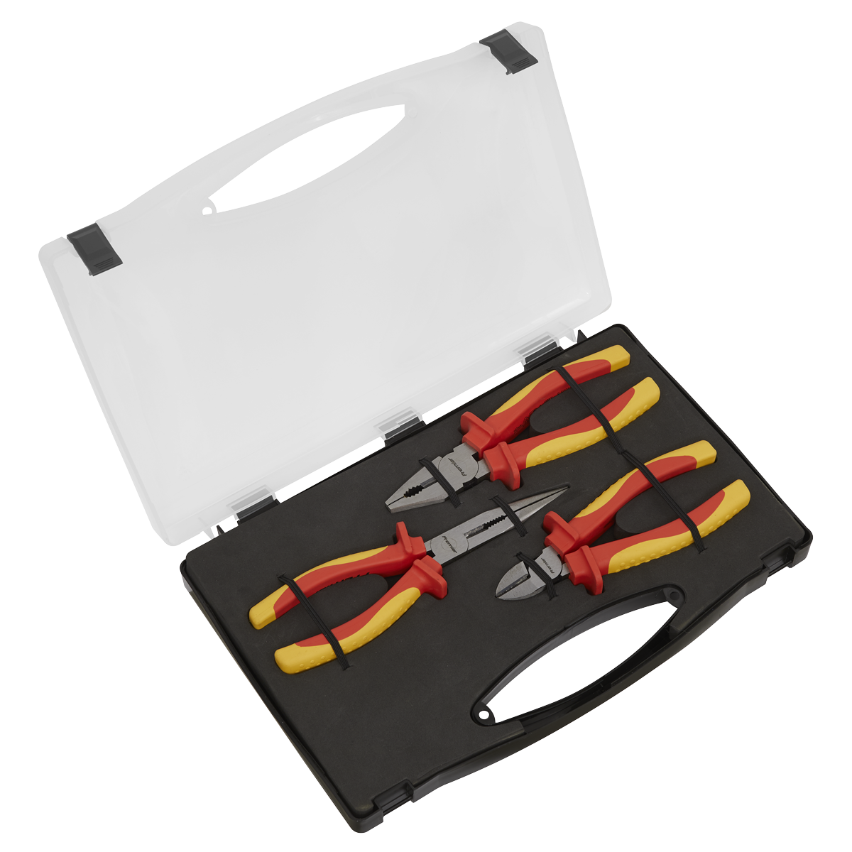 Sealey 3pc Pliers Set - VDE Approved AK83452