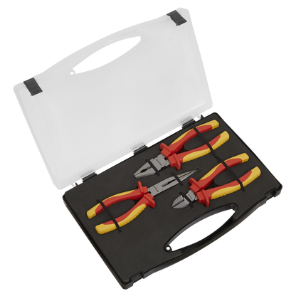 Sealey 3pc Pliers Set - VDE Approved AK83452