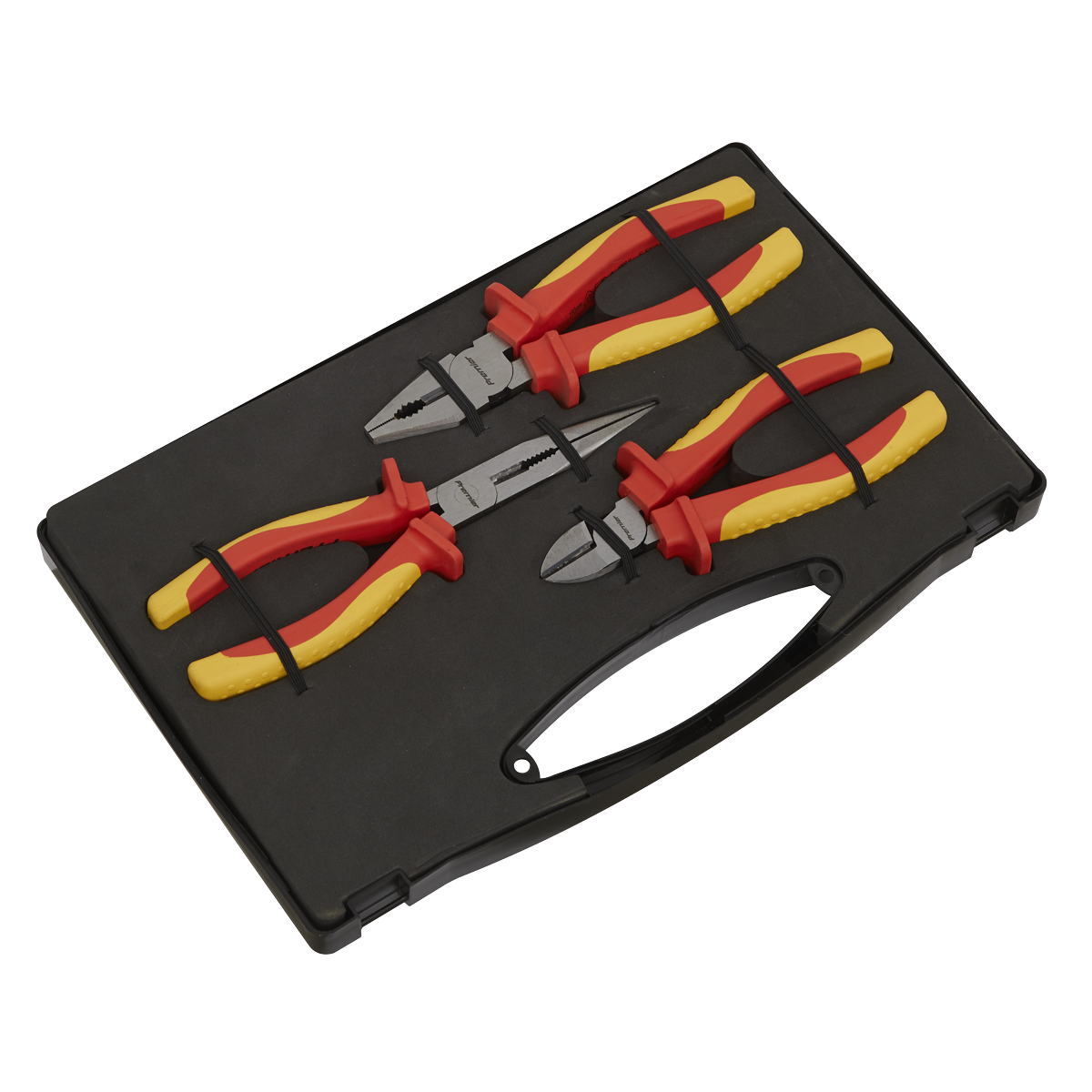 Sealey 3pc Pliers Set - VDE Approved AK83452