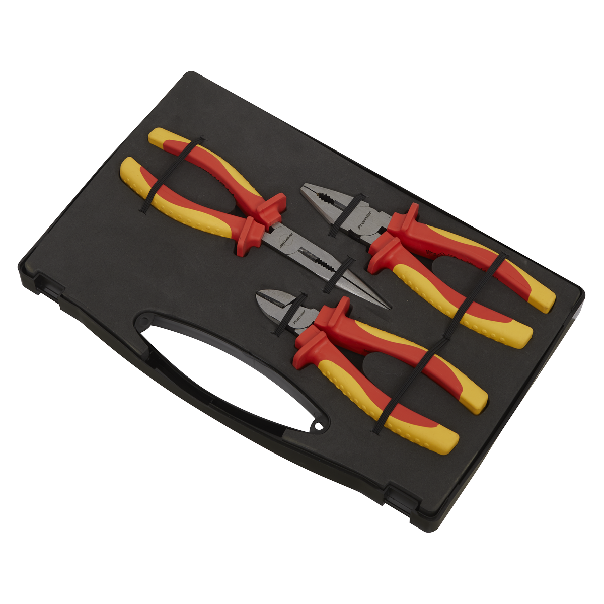 Sealey 3pc Pliers Set - VDE Approved AK83452