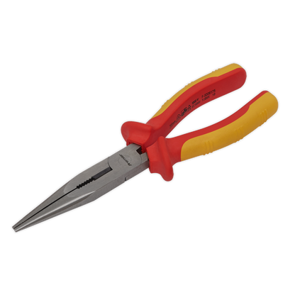 Sealey 200mm Long Nose Pliers - VDE Approved AK83457