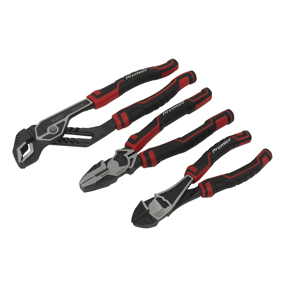 Sealey 3pc High Leverage Pliers Set AK8377