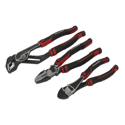 Sealey 3pc High Leverage Pliers Set AK8377