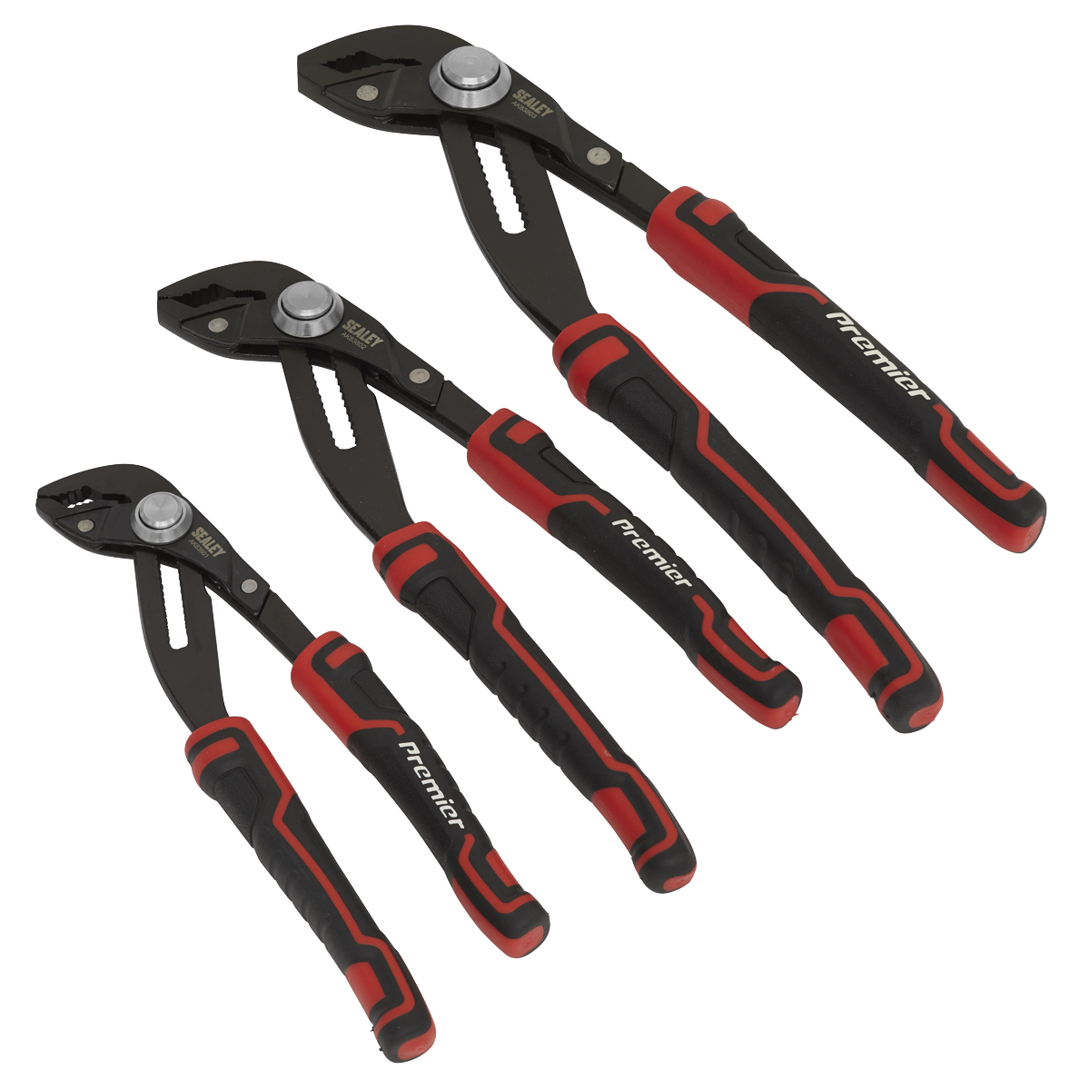 Sealey 3pc Quick Release Water Pump Pliers Set AK8380