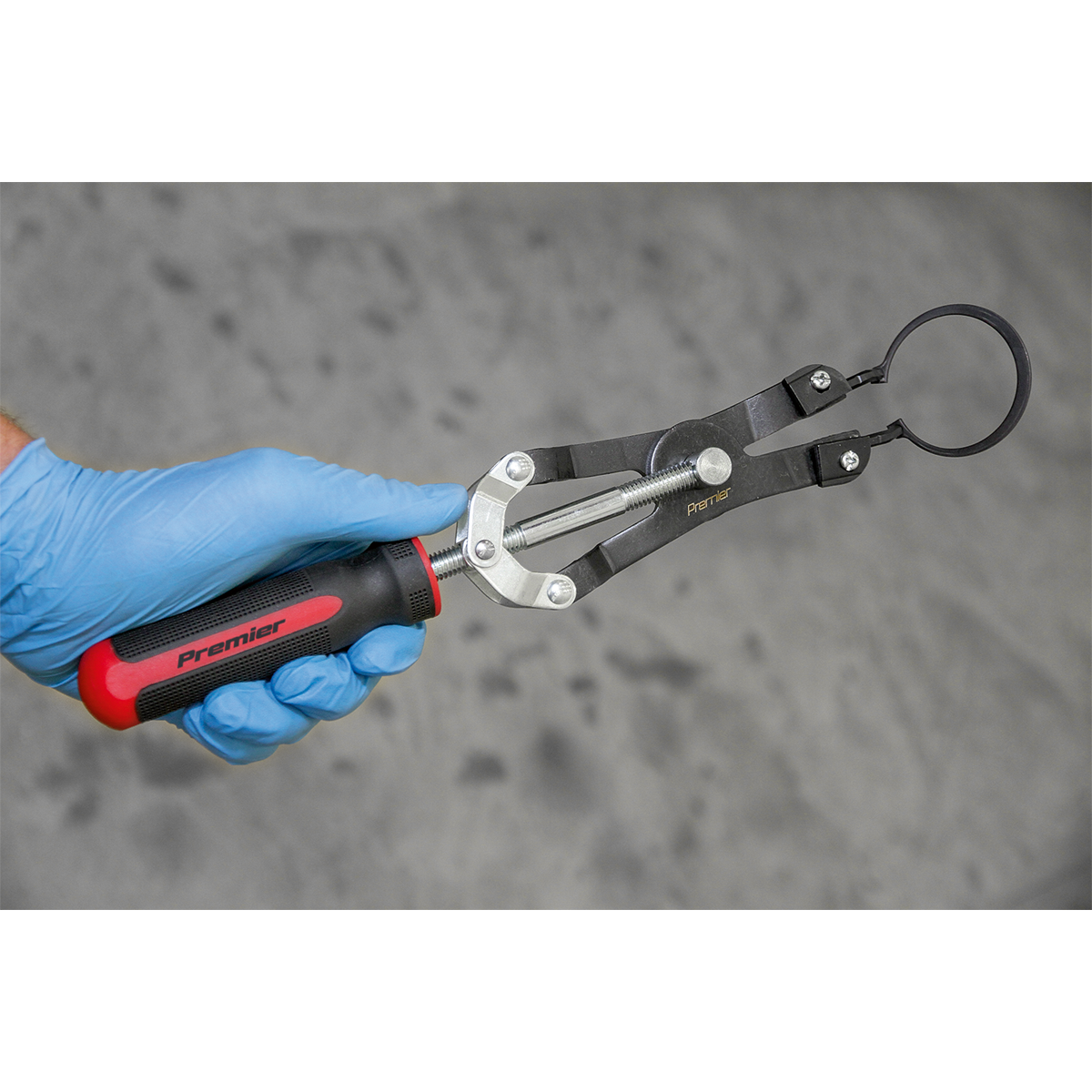 Sealey Internal/External Heavy-Duty Professional Circlip Pliers AK8450