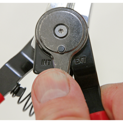 Sealey Quick Change Internal/External Circlip Pliers Set AK8453
