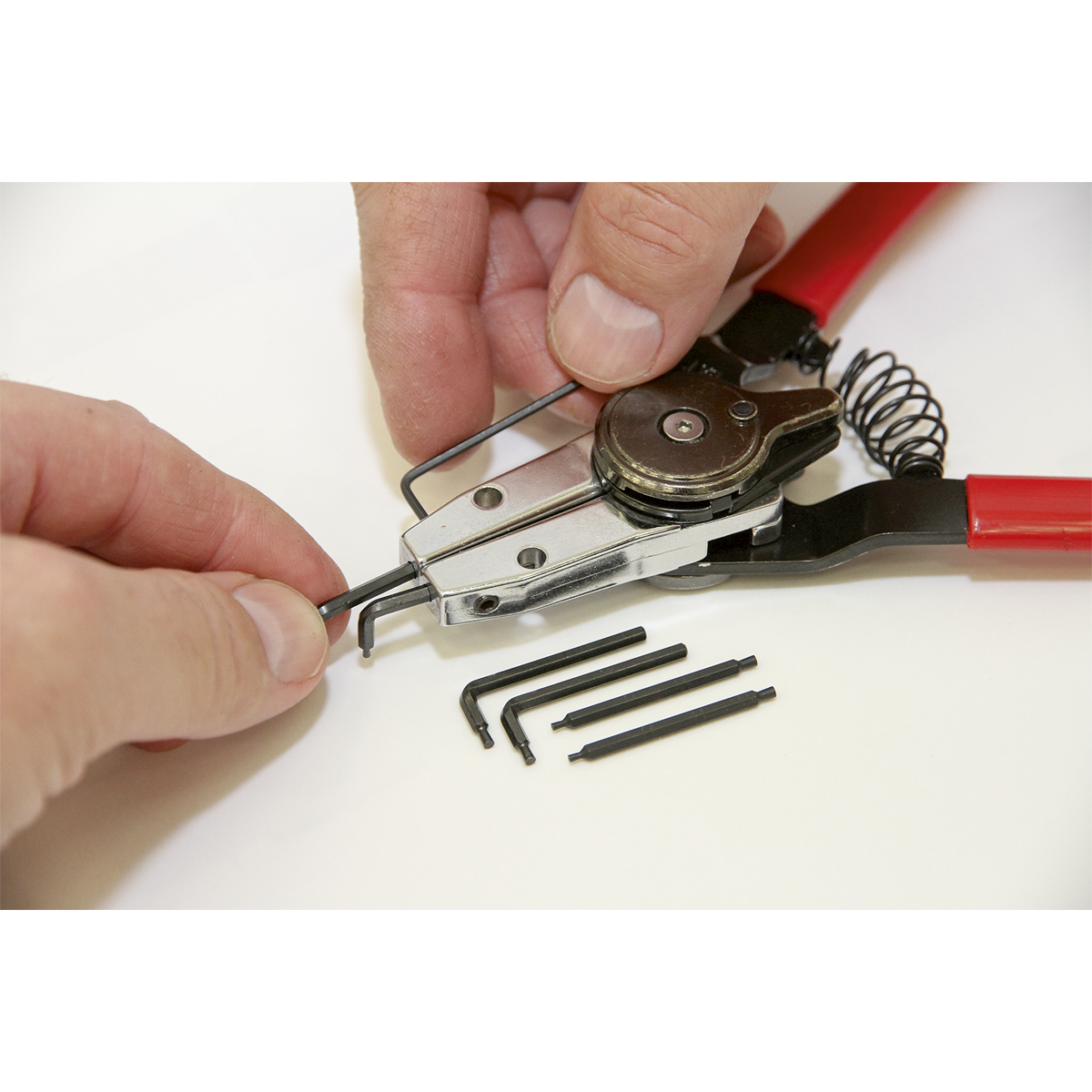 Sealey Quick Change Internal/External Circlip Pliers Set AK8453