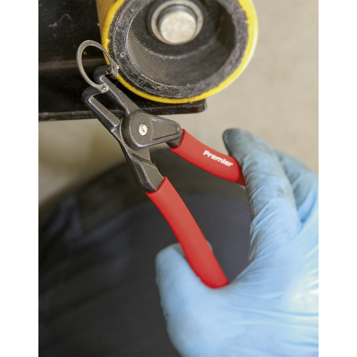 Sealey 170mm External Bent Nose Circlip Pliers AK84551