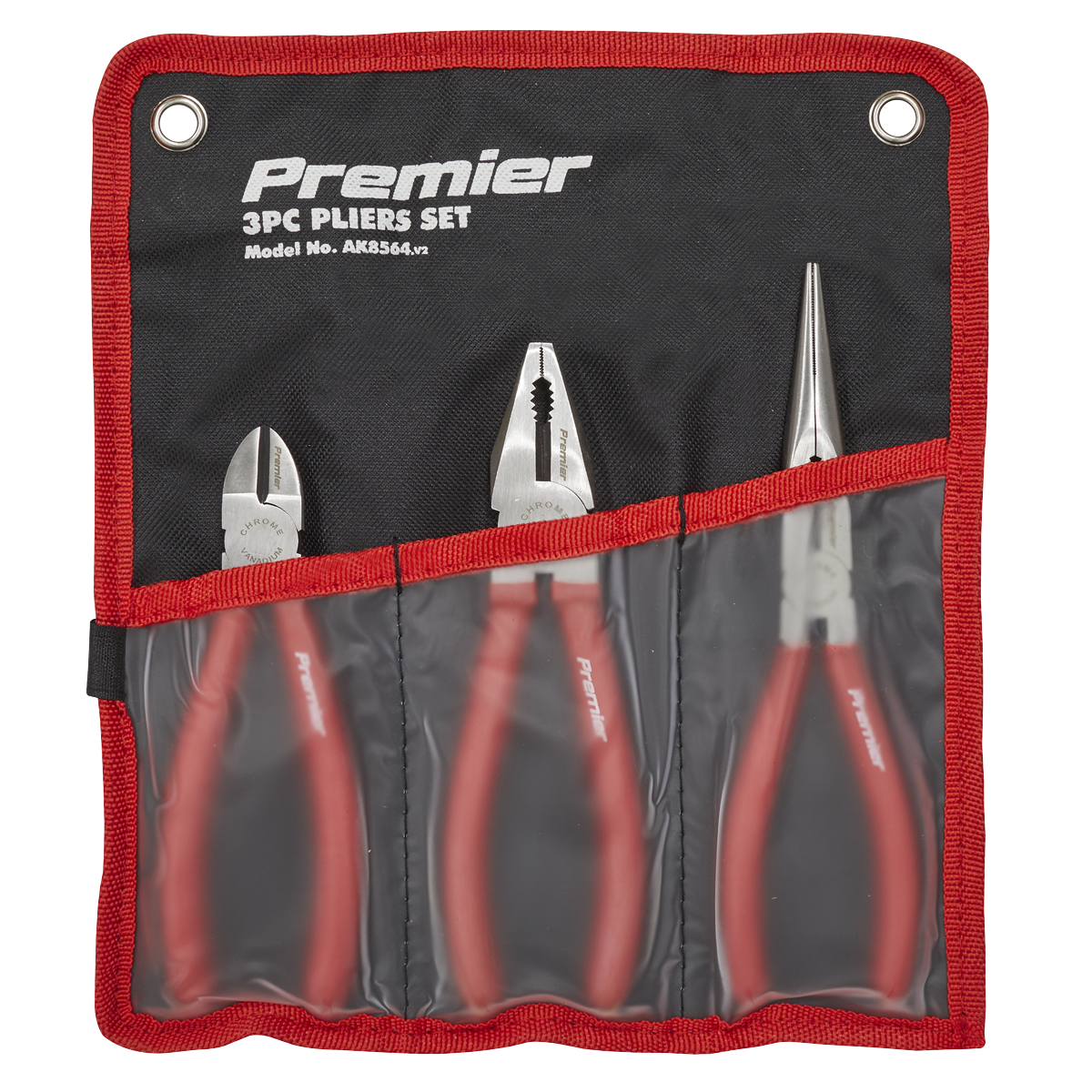 Sealey 3pc Pliers Set AK8564
