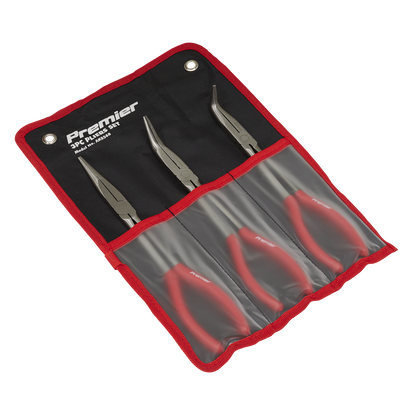 Sealey 3pc 280mm Needle Nose Pliers Set AK8568