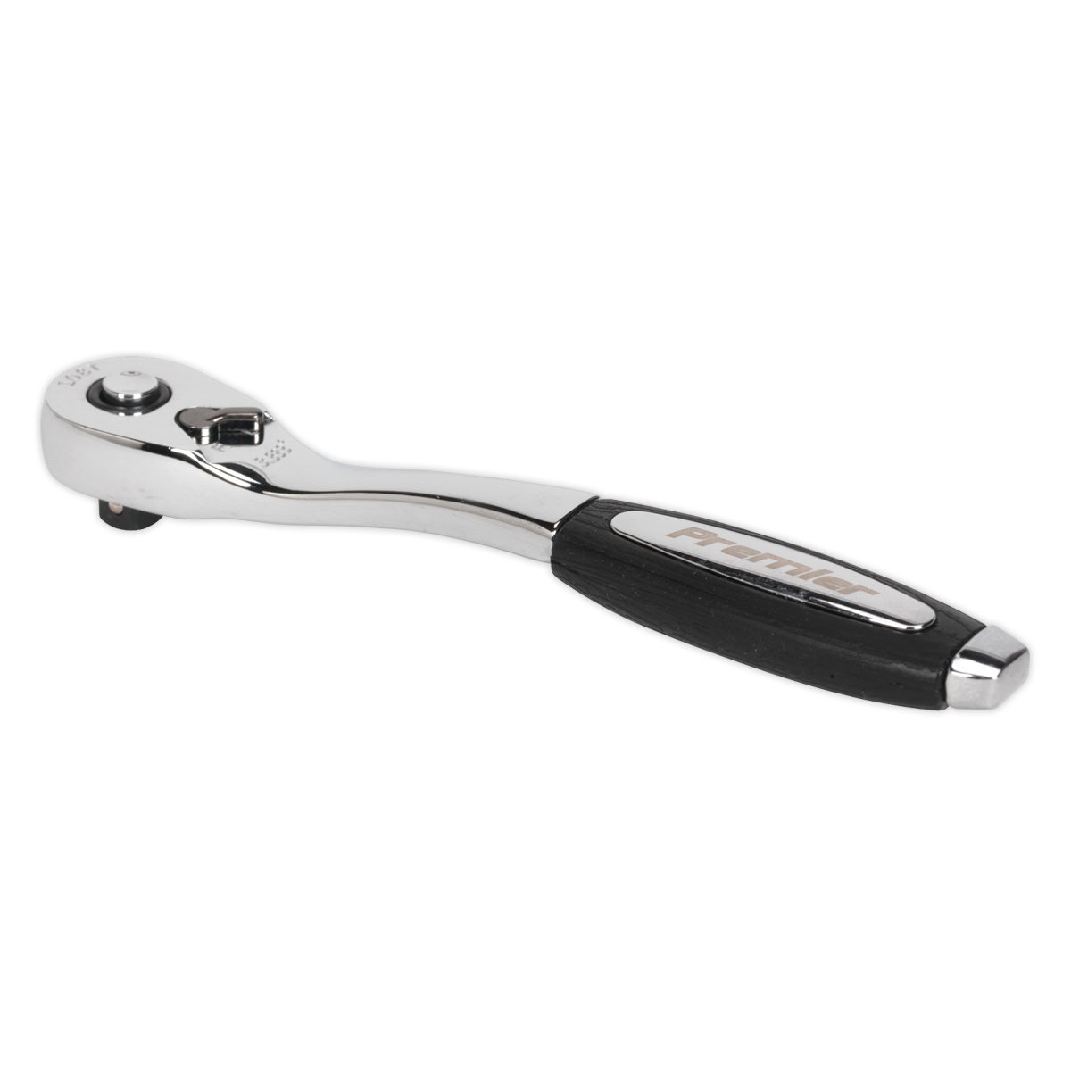 Sealey 1/4"Sq Drive Pear-Head Offset Ratchet Wrench with Flip Reverse AK8973