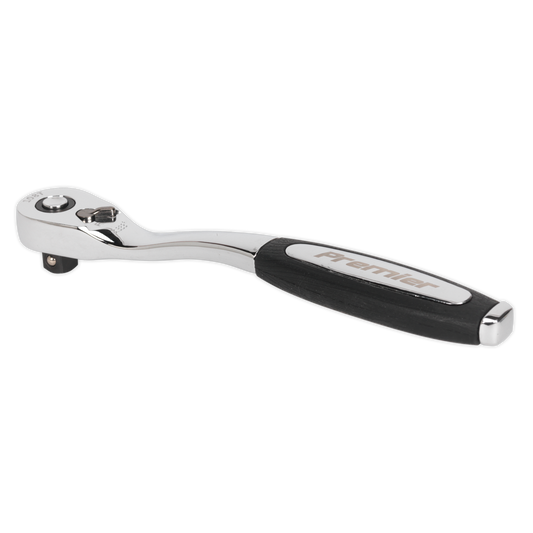 Sealey 3/8"Sq Drive Pear-Head Offset Ratchet Wrench with Flip Reverse AK8974