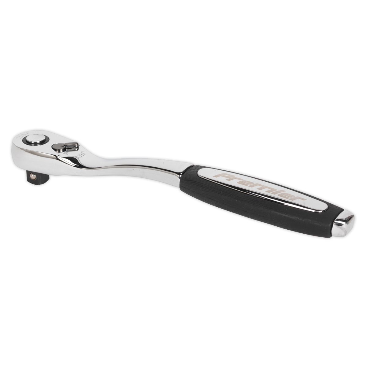 Sealey 1/2"Sq Drive Pear-Head Offset Ratchet Wrench with Flip Reverse AK8975
