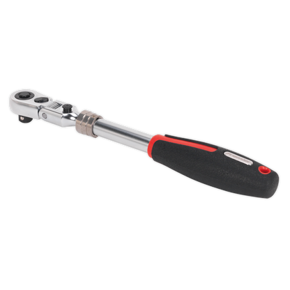 Sealey 3/8"Sq Drive Locking Flexi-Head Extendable Ratchet Wrench - Platinum Series AK8983