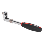 Sealey 3/8"Sq Drive Locking Flexi-Head Extendable Ratchet Wrench - Platinum Series AK8983