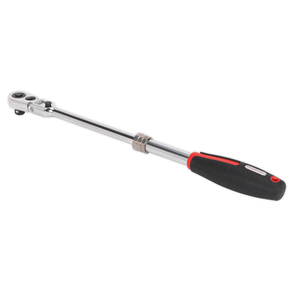 Sealey 3/8"Sq Drive Locking Flexi-Head Extendable Ratchet Wrench - Platinum Series AK8983