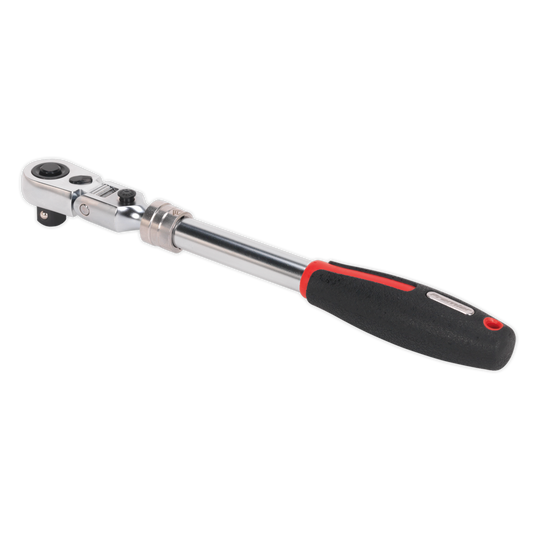 Sealey 1/2"Sq Drive Locking Flexi-Head Extendable Ratchet Wrench Platinum Series AK8984