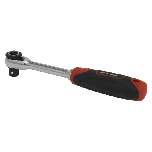 Sealey 1/4"Sq Drive Compact Head Ratchet Wrench - Platinum Series AK8987
