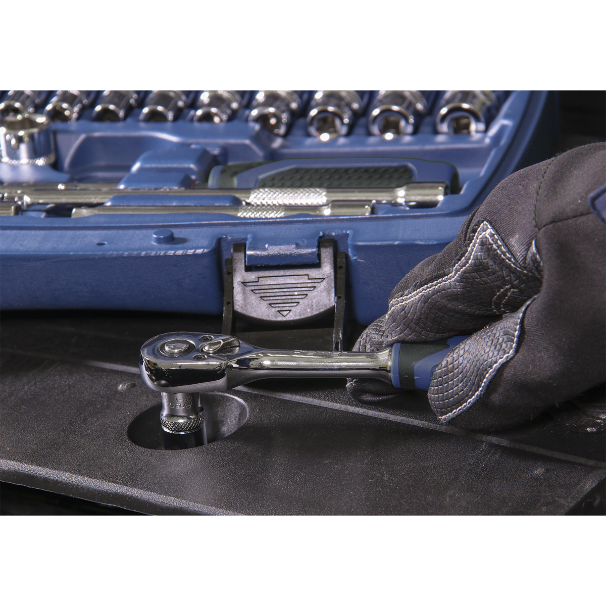 Sealey 33pc 1/4"Sq Drive Socket Set AK8990