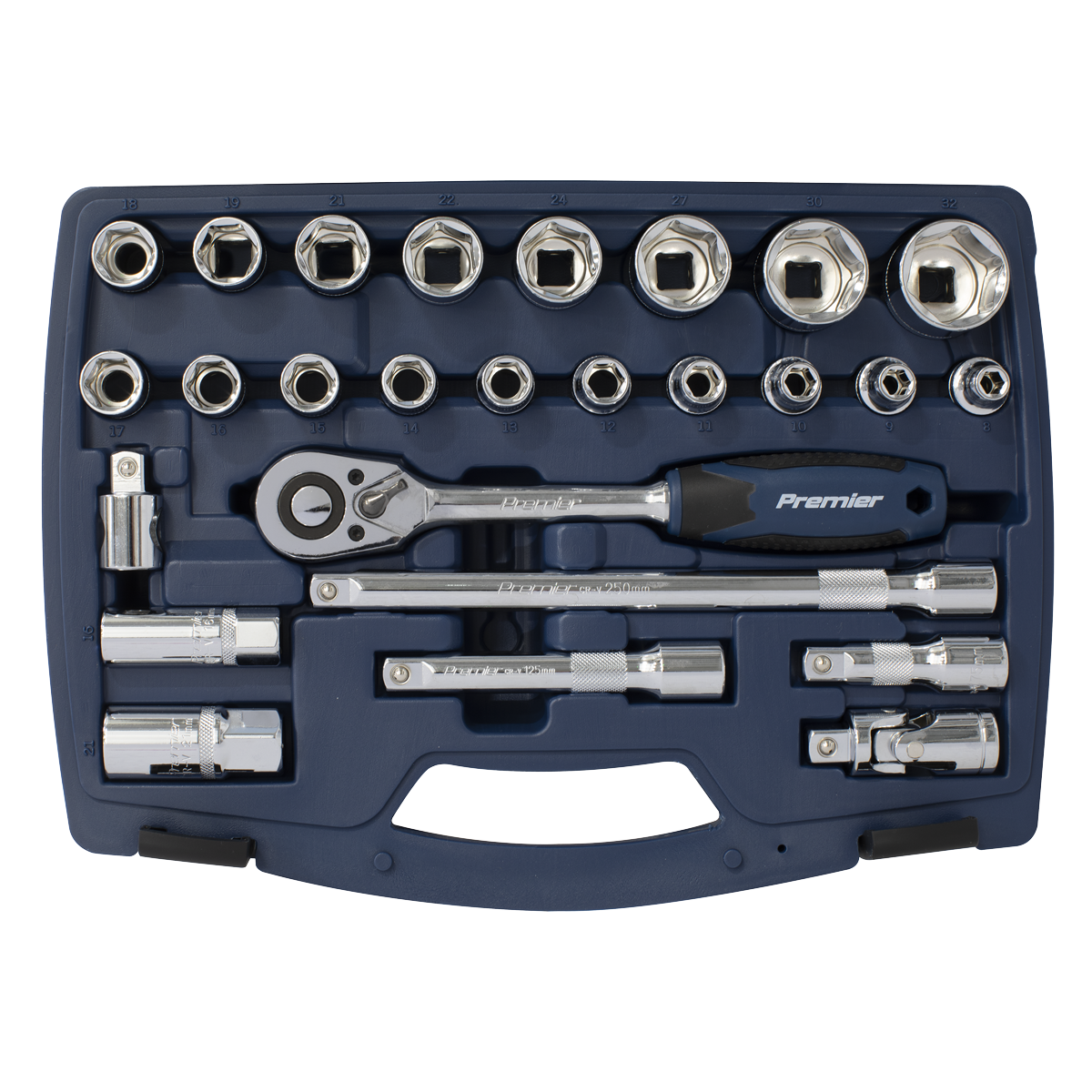 Sealey 26pc 1/2"Sq Drive Socket Set AK8992