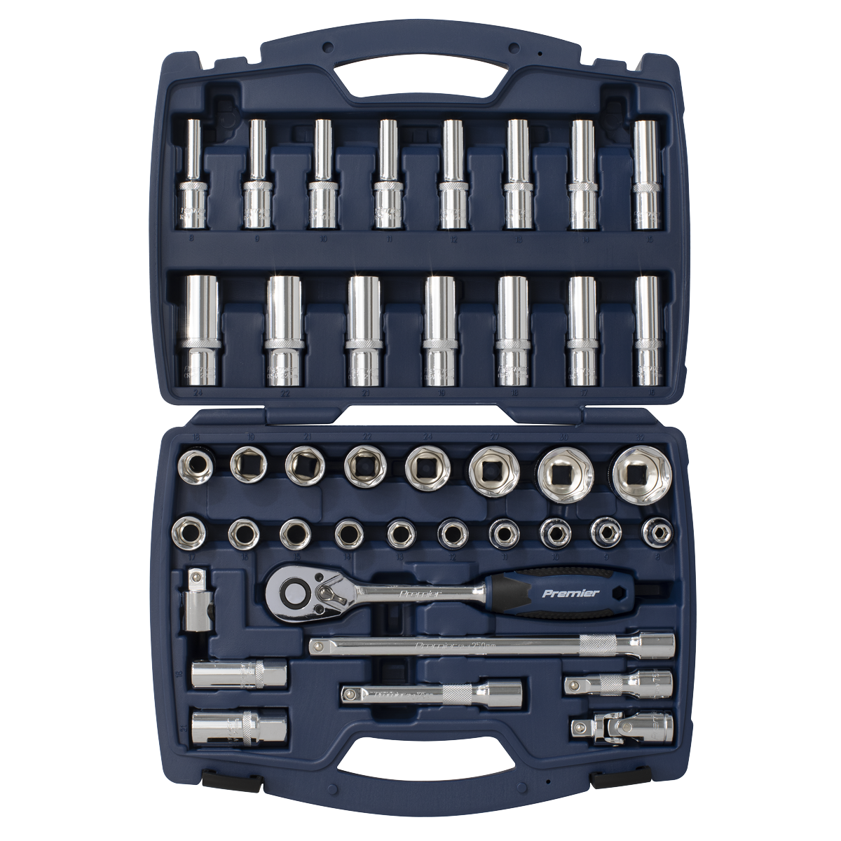 Sealey 41pc 1/2"Sq Drive Socket Set AK8993