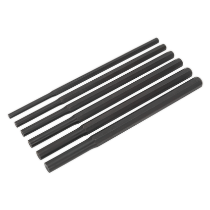 Sealey 6pc Heavy-Duty Parallel Pin Punch Set AK91226
