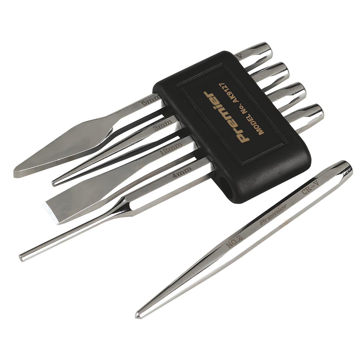 Sealey 5pc Punch & Chisel Set AK9127
