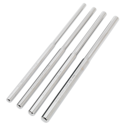 Sealey 4pc 350mm Extra-Long Parallel Pin Punch Set AK9147