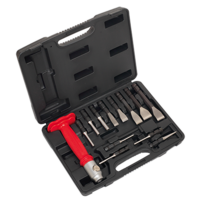 Sealey 13pc Interchangeable Punch & Chisel Set AK9215