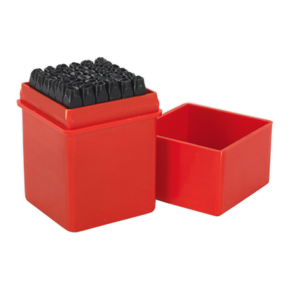Sealey 36pc 4mm Letter & Number Punch Set AK9296