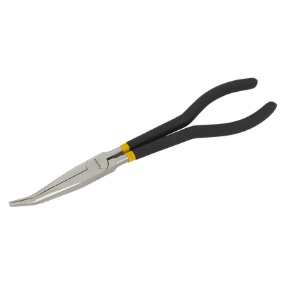 Sealey 280mm Offset Needle Nose Pliers Ni-Fe Finish AK935