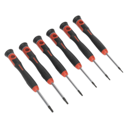 Sealey 6pc Precision Security TRX-Star* Driver Set AK97304
