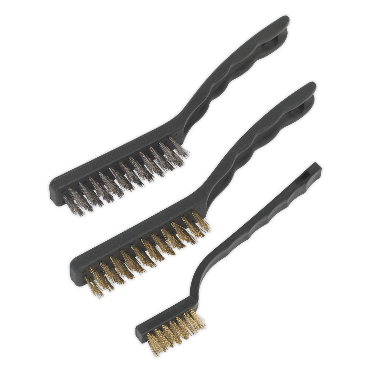 Sealey 3pc Auto Engineer’s Wire Brush Set AK9801