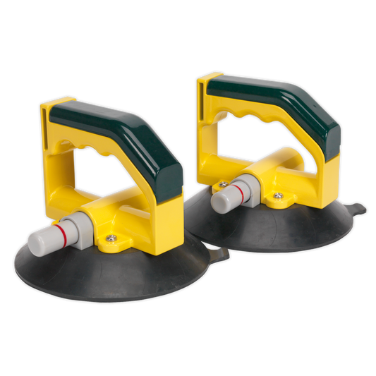 Sealey Ø150mm Vacuum Suction Cup - Pair AK98943