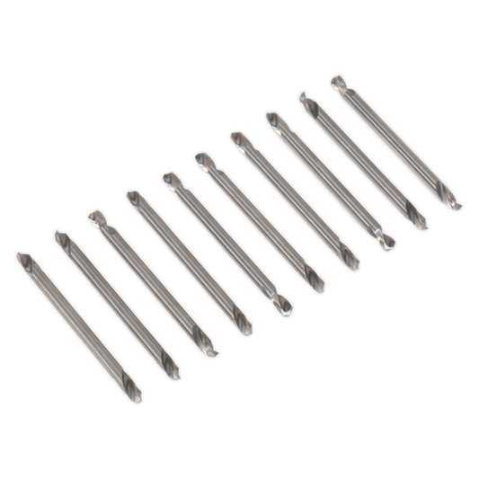 Sealey 10pc 1/8" Double End Drill Bit Set AK9910