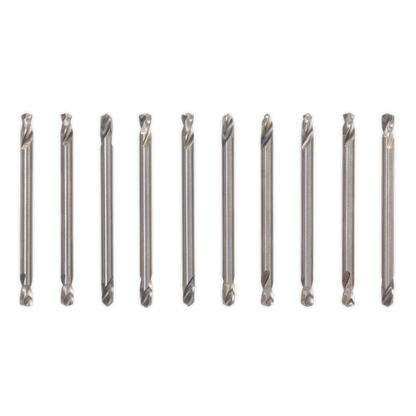 Sealey 10pc 1/8" Double End Drill Bit Set AK9910